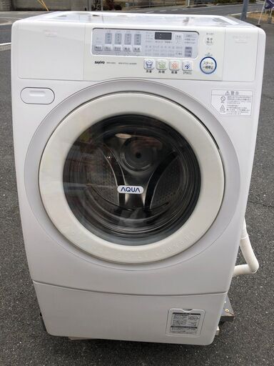 サンヨー　ドラム式洗濯乾燥機　9kg　AWD-AQS3  87