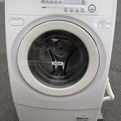 サンヨー　ドラム式洗濯乾燥機　9kg　AWD-AQS3  87 
