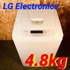 ④11621　LG Electronics 一人暮らし洗濯機 2...