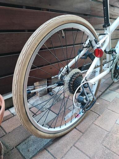 ルイガノ 子供用自転車24インチ ホワイト LOUIS GARNEAU J24 CROSS
