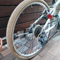 ルイガノ 子供用自転車24インチ ホワイト LOUIS GARNEAU J24 CROSS