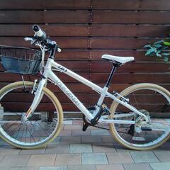 ルイガノ 子供用自転車24インチ ホワイト LOUIS GARNEAU J24 CROSS