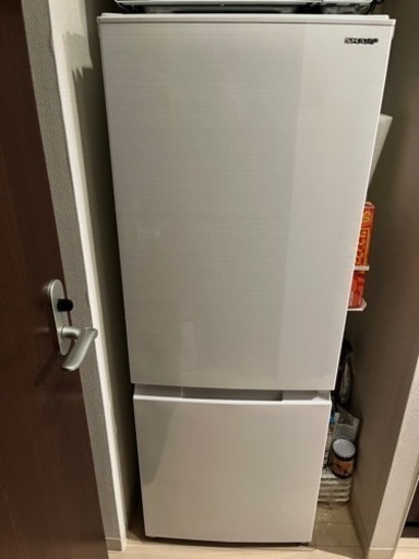 SHARP 冷蔵庫 SJ-D18G-W 179L 2021年製 家電 K705-