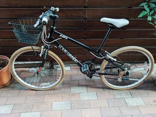 値下げ★ルイガノ軽量クロスバイク 子供用自転車24インチ　ブラック　 LOUIS GARNEAU J24 CROSS