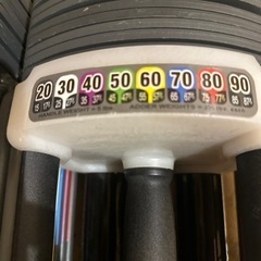 ダンベル 1つ40kg