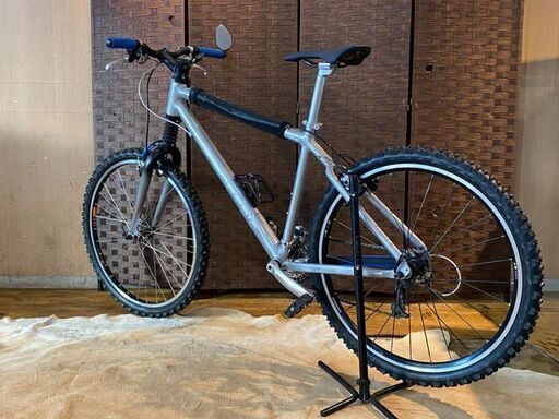 ■CANNONDALE F700 キャノンデール シルバー 27速 26インチ アルミフレーム MTB マウンテンバイク 自転車 札幌発★