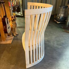 アンティーク調　アーティストチェア　アイボリー●BA01G030