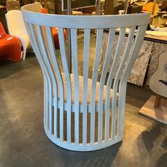 アンティーク調　アーティストチェア　アイボリー●BA01G030