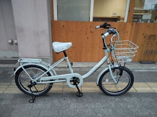 [BRIDGESTONE] bike b(ビッケビー)20吋コンパクト自転車 内装3段/ブルーグレー