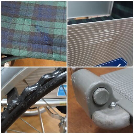 ♪NISSIN/ニッシン/日進医療器 自走式 車椅子 NA-123A♪