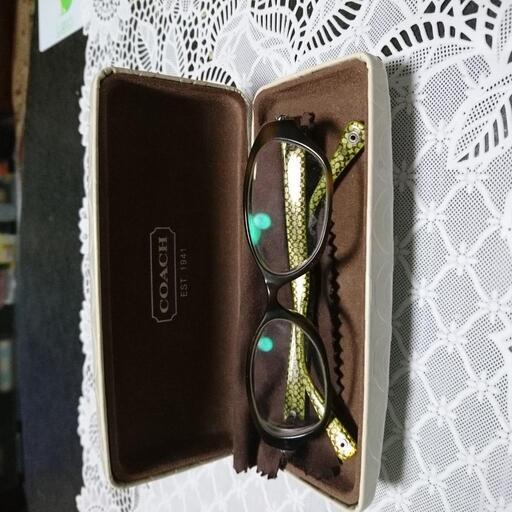 COACHのメガネ