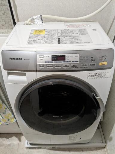 パナソニックドラム式洗濯乾燥機　NA-VD100L-W