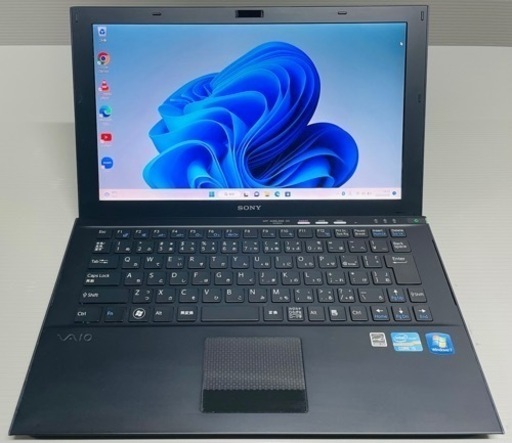 【引取先決定】全国配送可！　i5、SSD128GB、Windows11搭載　SONY製ノートパソコンVAIO　Bluetooth、ACアダプター付属、ソニー、バイオ
