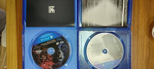 PS4 ソフト2個 コントローラー2個付けて