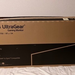 LG 湾曲ゲーミングモニター UltraGear 34GL750...
