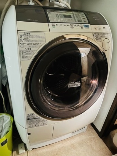 HITACHI ビックドラム式洗濯機