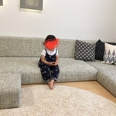 HAREMつみきソファ　ローソファー　カバー取り外し可能