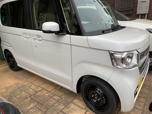 新車外し N-BOX純正タイヤ+ホイール+キャップ4本セット 155/65R14