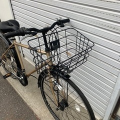 ☆前後タイヤ新品☆ 700型 LEDオートクロスバイク　防犯登録料込!! [No.260]