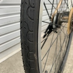 ☆前後タイヤ新品☆ 700型 LEDオートクロスバイク 防犯登録料込!! [