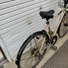 ☆前後タイヤ新品☆ 700型 LEDオートクロスバイク　防犯登録料込!! [No.260]