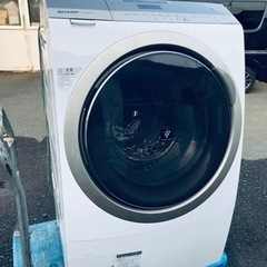 ET2735番⭐️ 10.0kg⭐️ SHARPドラム式電気洗濯乾燥機⭐️