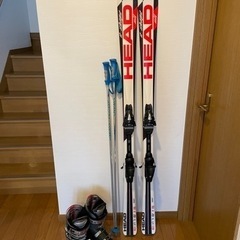 中級者用スキーセット 25.0-25.5cm