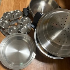 購入者決定済み】アムウェイ 鍋7種