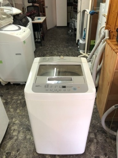 5km以内配送無料　保証付き　LGエレクトロニクス 5.0kg 全自動洗濯機 WF-J50SW 洗濯機