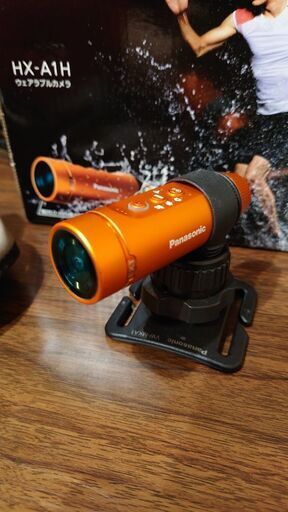 Panasonic HX-A1H(オレンジ） ウェアラブルカメラ - カメラ