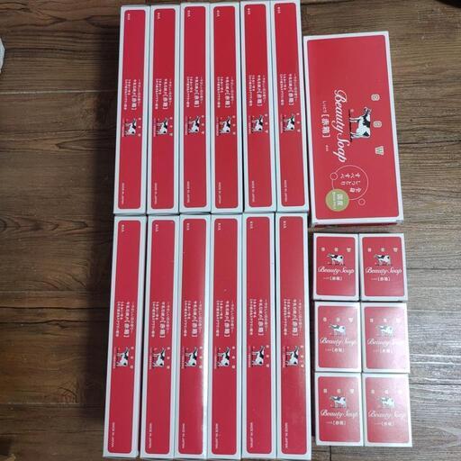 牛乳石鹸　赤箱　6個入×14箱　(計84個)