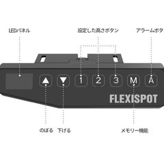 【取引終了】Flexispot 電動昇降型スタンディングデスク EQ6 ホワイト