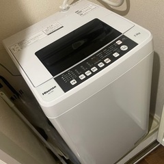 ハイセンス洗濯機　5.5KG