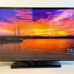 【美品】2/9まで　SHARP AQUOS LC-40H30 4...