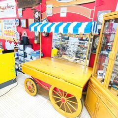 メーカー不明 ワゴン 屋台 移動販売用 レトロ