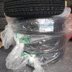 【新品】22年製 スタッドレス&ホイール 4本セット 145/80 R13