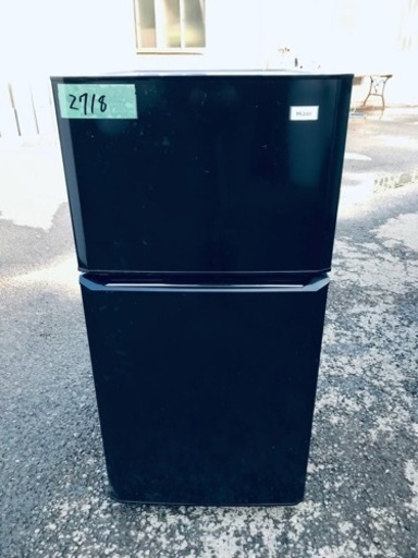 史上一番安い ✨2016年製✨ 2718番 Haier✨冷凍冷蔵庫✨JR-N106K‼️ 冷蔵庫