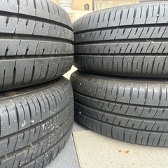 フィットシャトル 純正アルミ＆夏タイヤセット