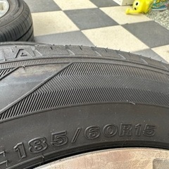 フィットシャトル 純正アルミ＆夏タイヤセット