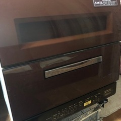 【ネット決済】Panasonic NP-TR8 食洗機　ブラウン