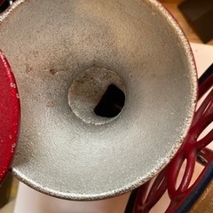 KARAFURU  片耳用 ピアス・イヤリング 象嵌 ロング-超美品！お洒落なアンティークコーヒーミル