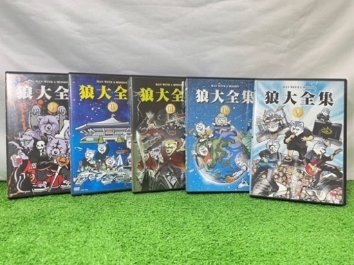 DVD MAN WITH A MISSION 狼大全集 初回限定盤 全5枚セット マンウィズアミッション 甲子園