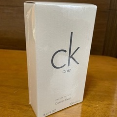 （決まりました）香水　Calvin Klein ck one 新品