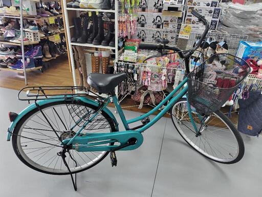 J096★小凹み使用感有り★普通自転車★FanFare★ダイナモ★26インチ