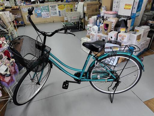 J096★小凹み使用感有り★普通自転車★FanFare★ダイナモ★26インチ