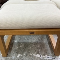 【マルニ】オットマン付きソファ