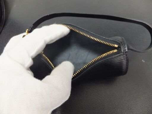 LOUIS VUITTON 筒形ハンドバッグ スフロ パピヨン ポーチ付き エピ