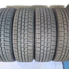 冬☆美品【富山】フィット FIT シャトル インサイト グレイス ヴィッツ アクア ポルテ カローラ フィールダー スイフト 185/60R15 ダンロップ