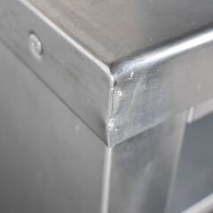 【ヤ取終了3/13】≪y529≫美品 マルゼン ステンレス キャビネット作業台/戸棚付き調理台/食器庫 バックガード 厨房/飲食店 50204-01