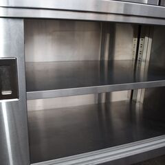 【ヤ取終了3/13】≪y529≫美品 マルゼン ステンレス キャビネット作業台/戸棚付き調理台/食器庫 バックガード 厨房/飲食店 50204-01